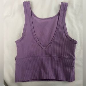 Lululemon Power Pivot Ribbed Tank Top